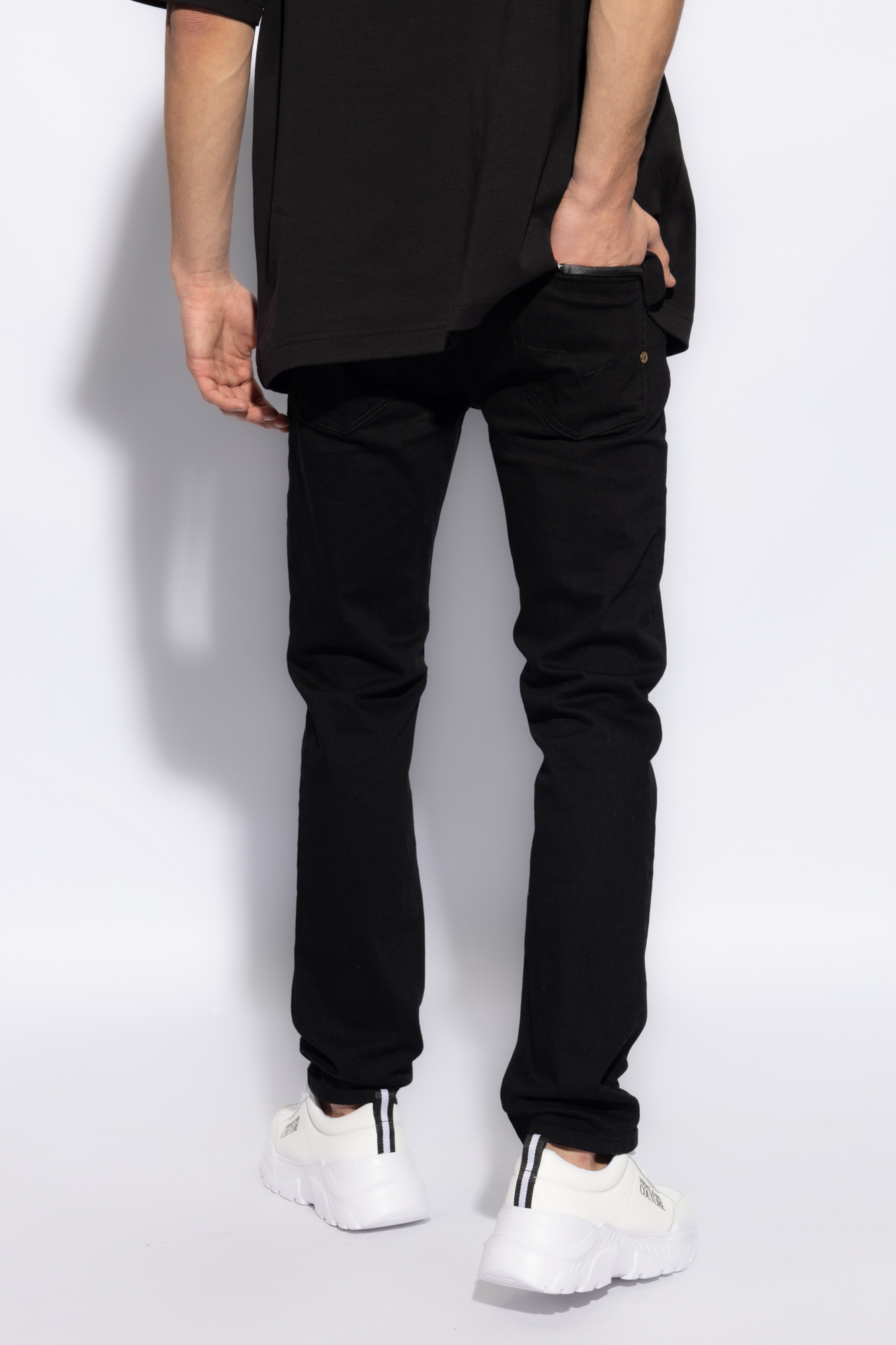 Versace Jeans Tapered Slim outlet Sweatpants men’s